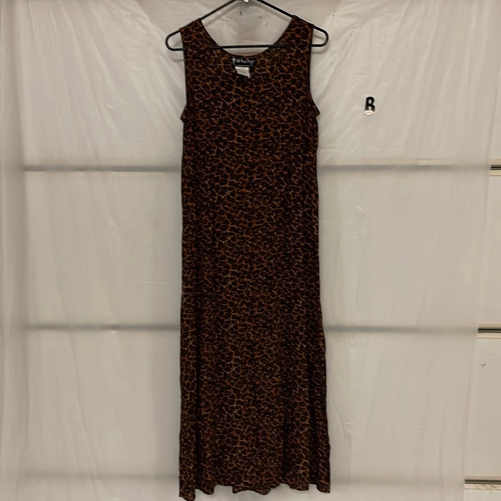 ALL THAT JAZZ Leopard Print Dress